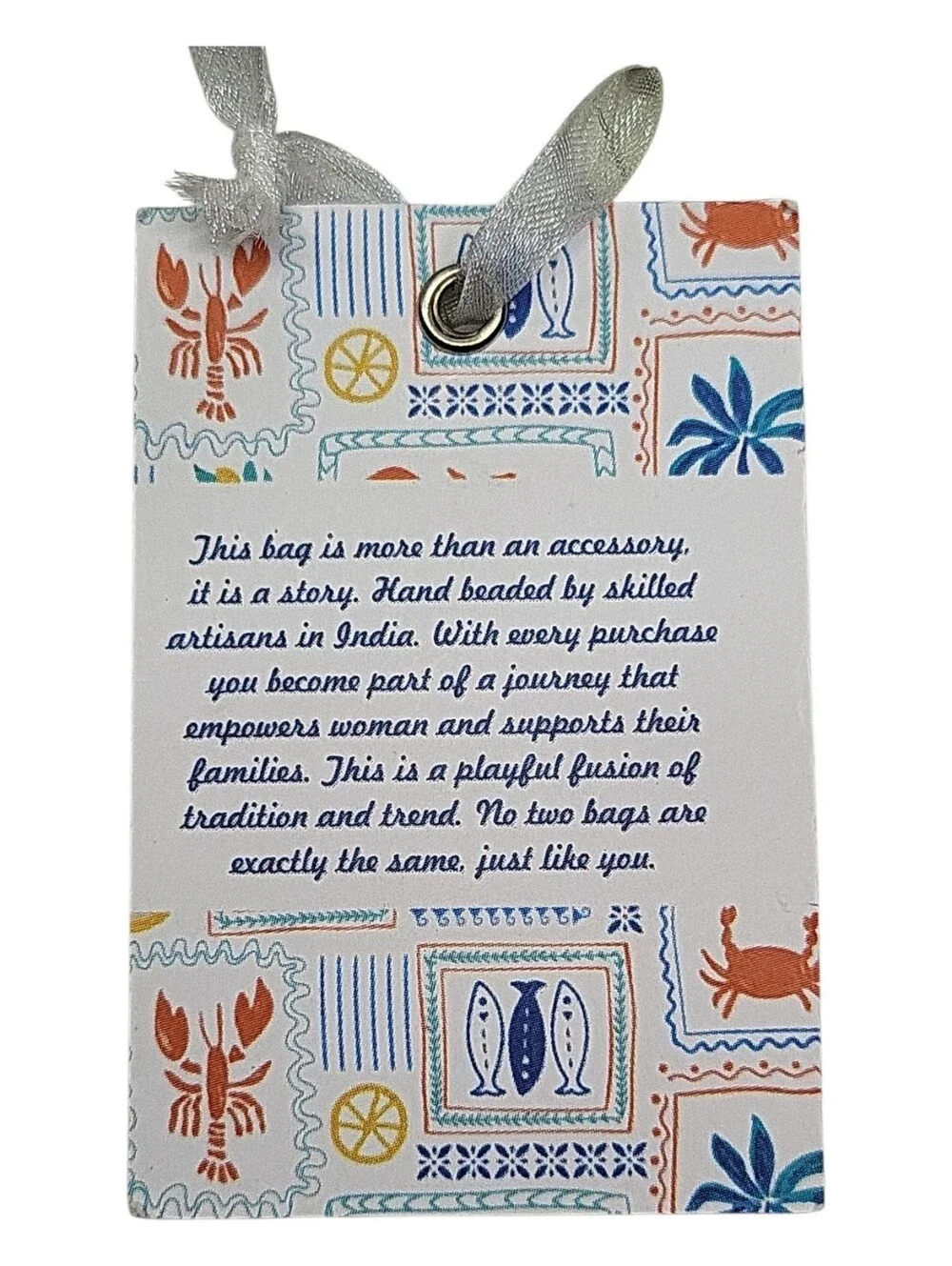 Viral beaded Lobster Ocean Fish Hearts Summer Sea Life Motif Shoulder Bag w/Mini - Picture 11 of 11